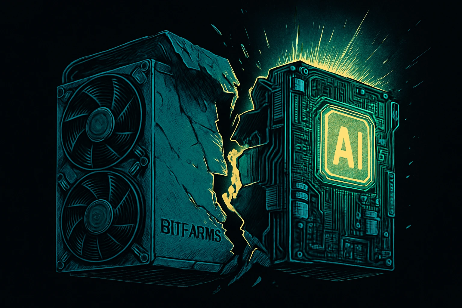 Outra empresa de mineração de Bitcoin anunciou sua transformação em um centro de computação de IA. CEO da Bitfarms: Ganhe mais dinheiro do que minerar BTC